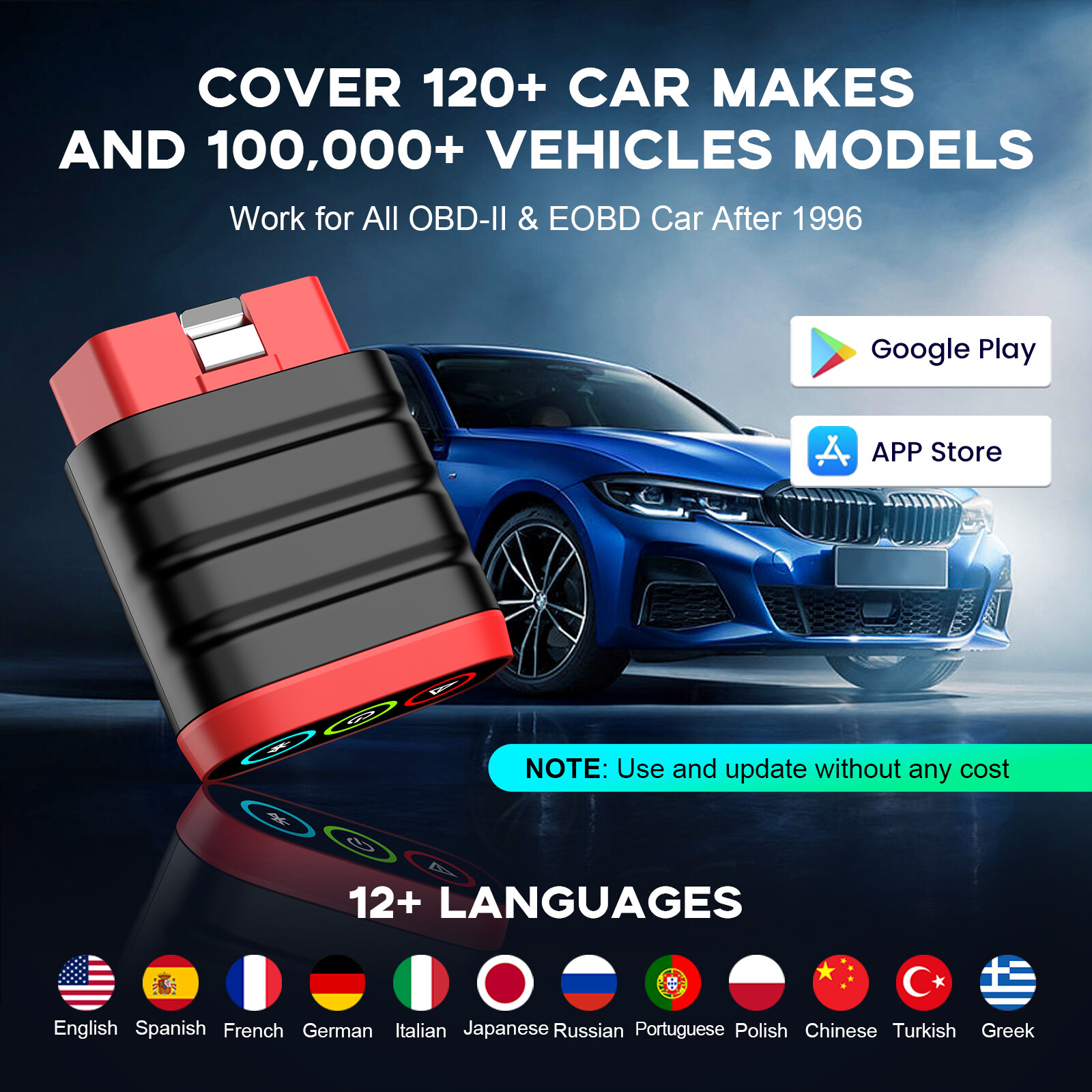 🔥2026 Thinkdiag mini All Systems OBD2 Scanner Car Diagnostic Tool Code Reader