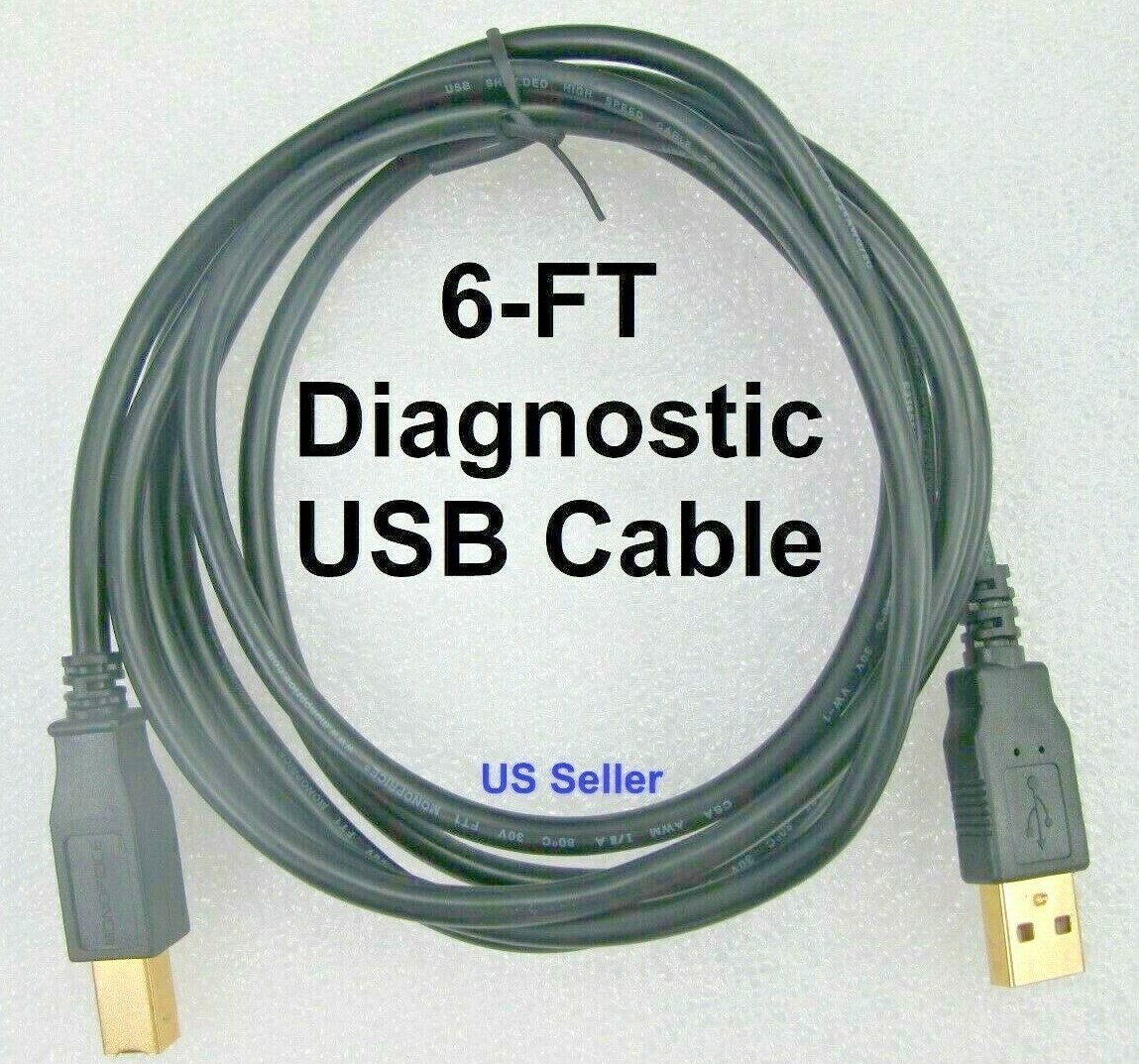6 Foot USB Interface Cable Compatible with GM Multiple Diagnostic Interface MDI2