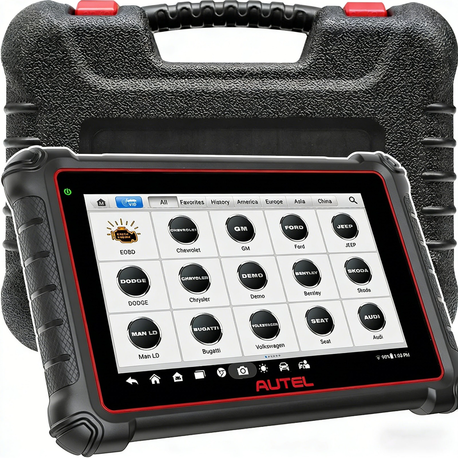 Autel MX900 MaxiCOM Multi-Car Scanner Oil Reset EPB SAS BMS Service Functions