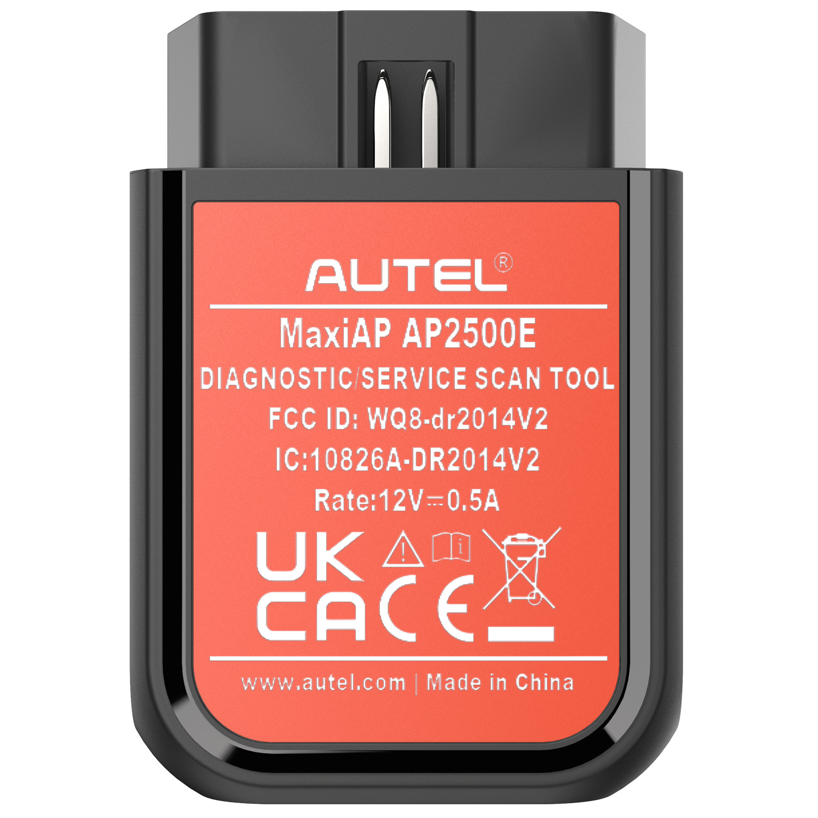 2026 Autel AP2500E Automotive Diagnostic Tool Read Erase Codes Car OBD2 Scanner