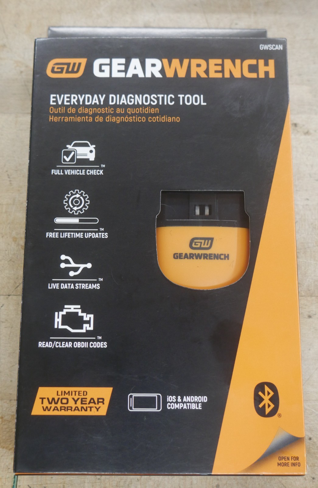 GEARWRENCH Everday Diagnostic Tool GWSCAN NEW
