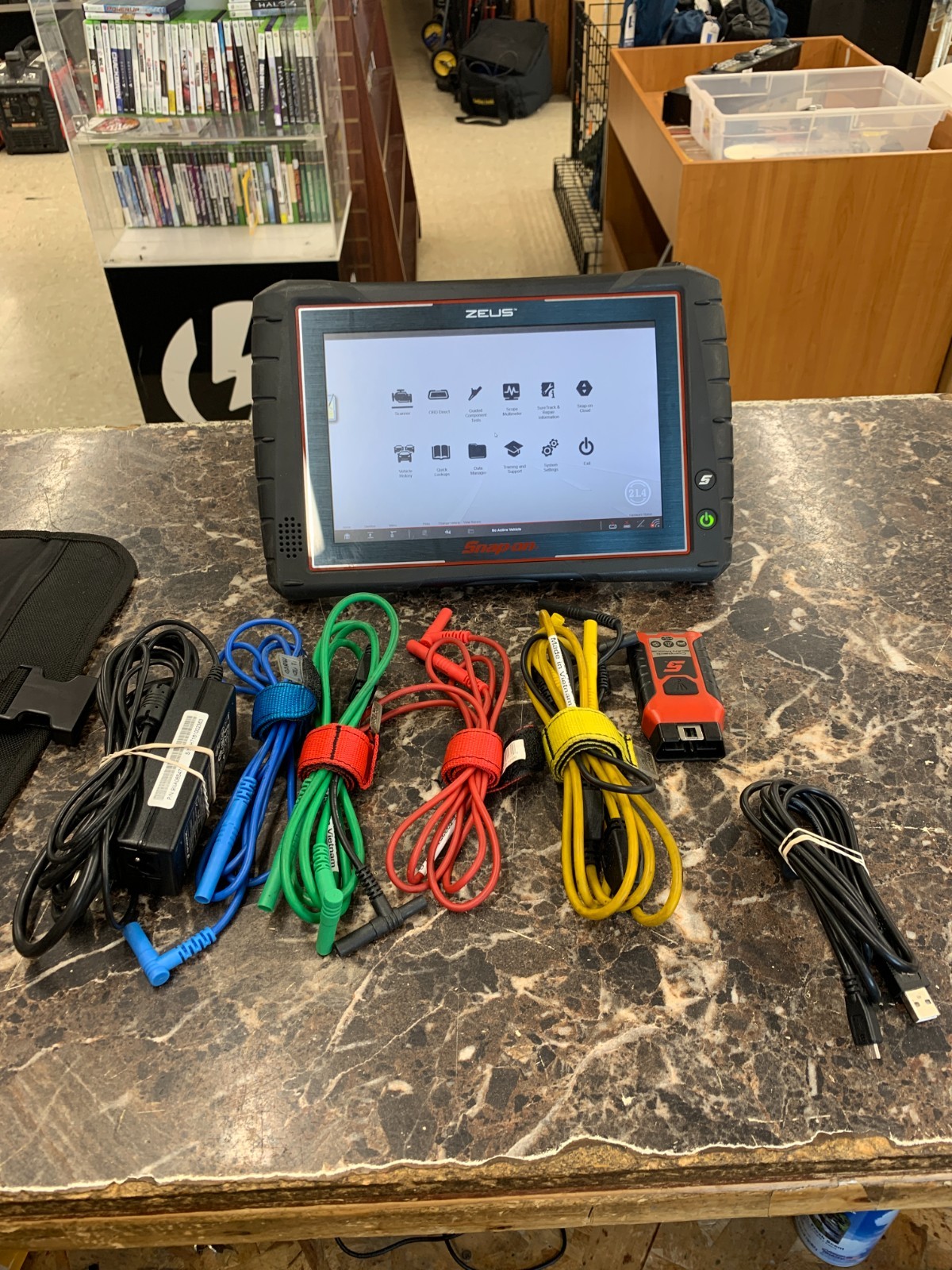Snap-on Zeus Car Diagnostic Scanner Tool (EEMS342A)