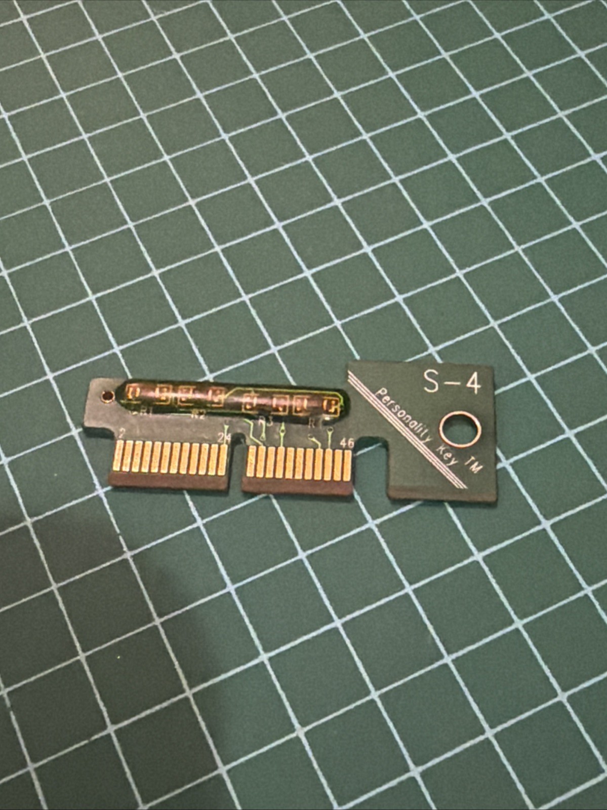 Snap-on S-4 Personality Key Plug-In Module Circuit Board Electronic Component