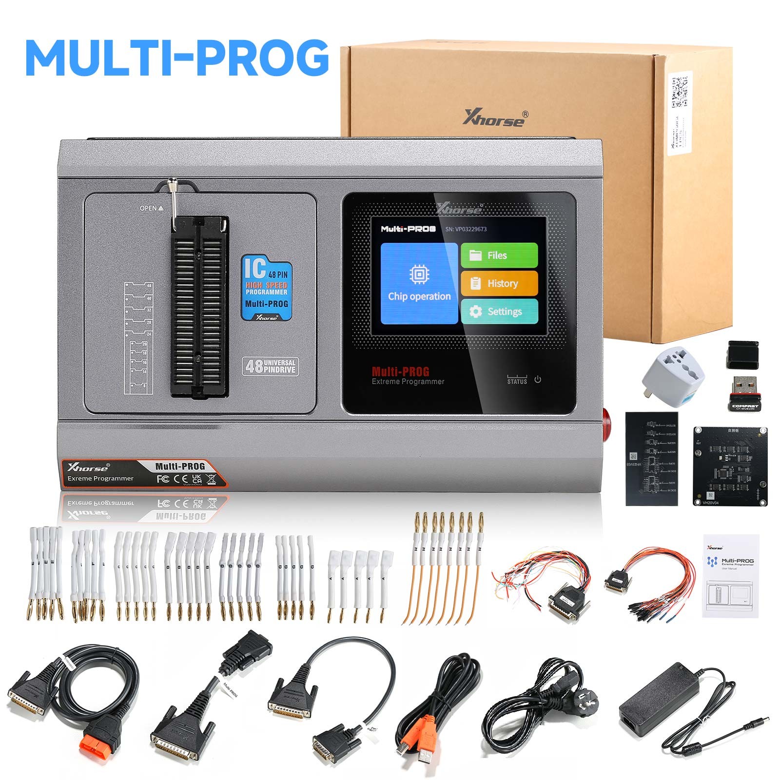 Xhorse Multi-Prog Pro-level Prog.rammer EC-U Write Clone & RH850/V850 Adapter
