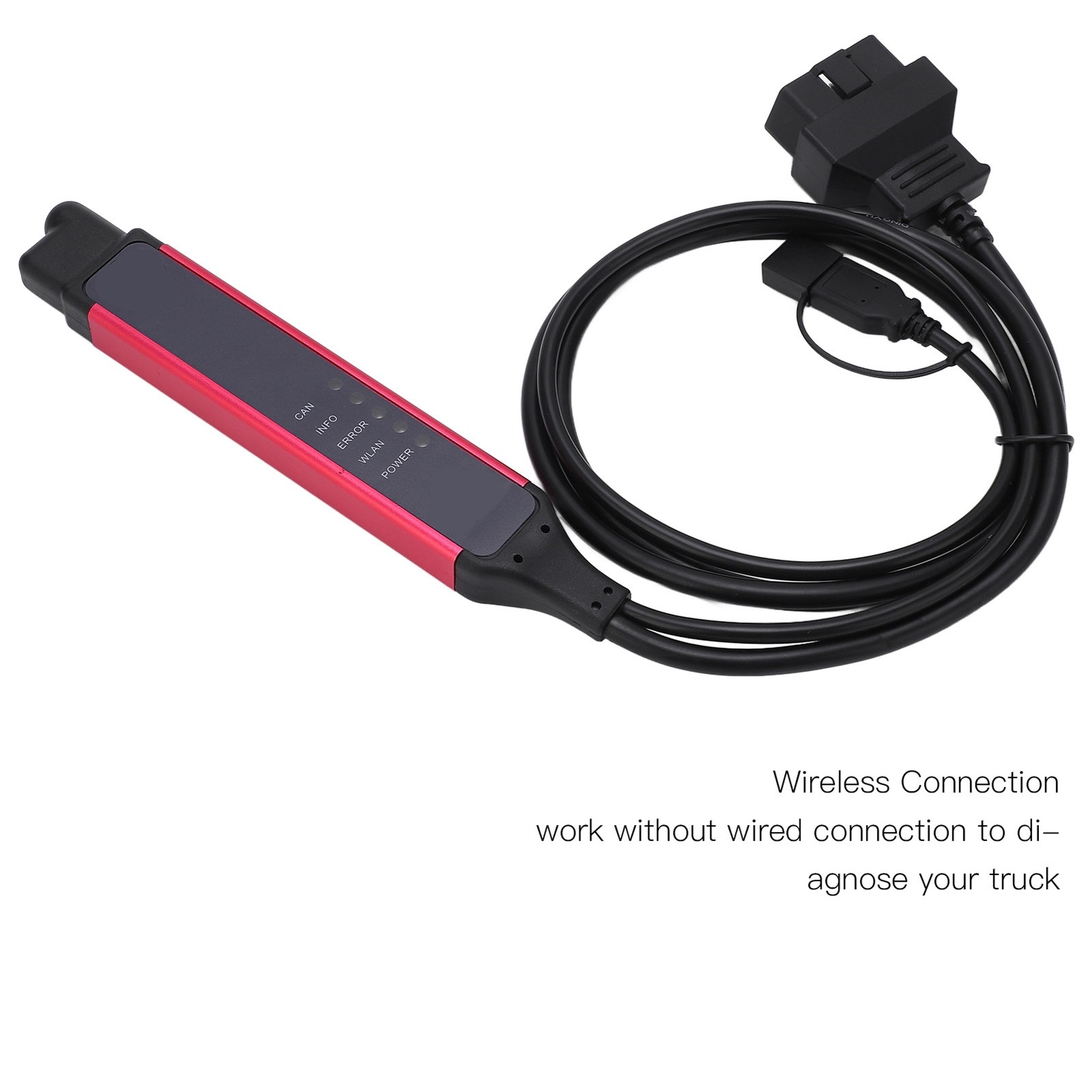1 VCI 3 Wifi Wireless Diagnostic Scanner Tool For Heavy Trucks Aluminum