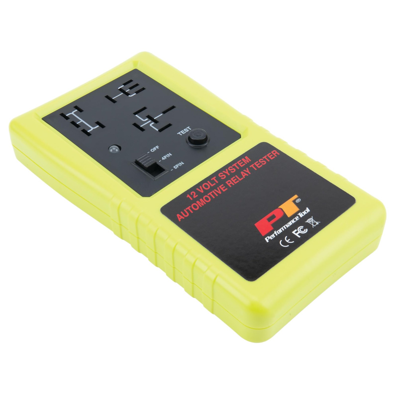 Performance Tool 3009 Compact Cordless Automotive Relay Standard, Green,Red
