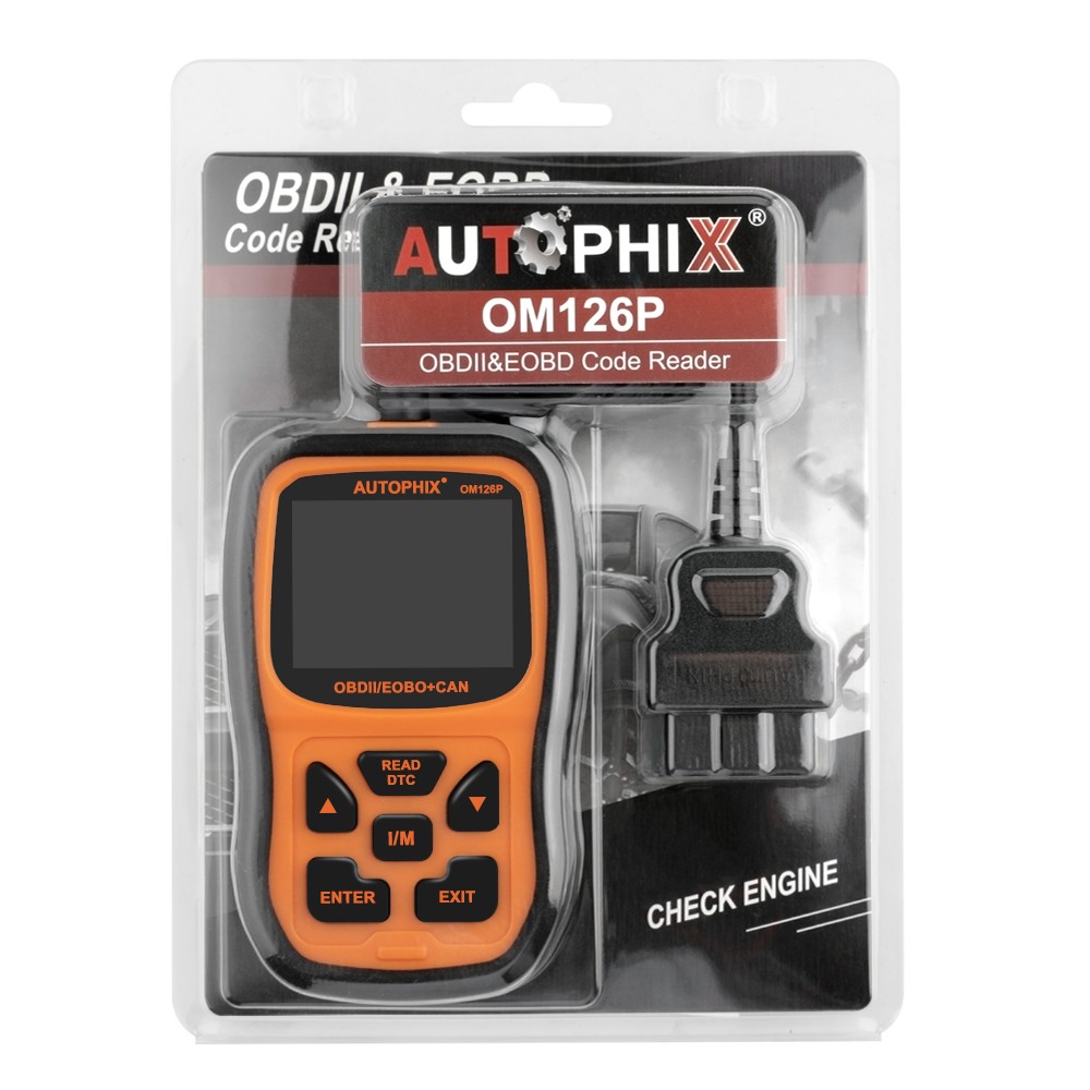 AUTOPHIX OM126P OBD2 Scanner Check Engine Enhanced Code Reader Auto Diagnostic