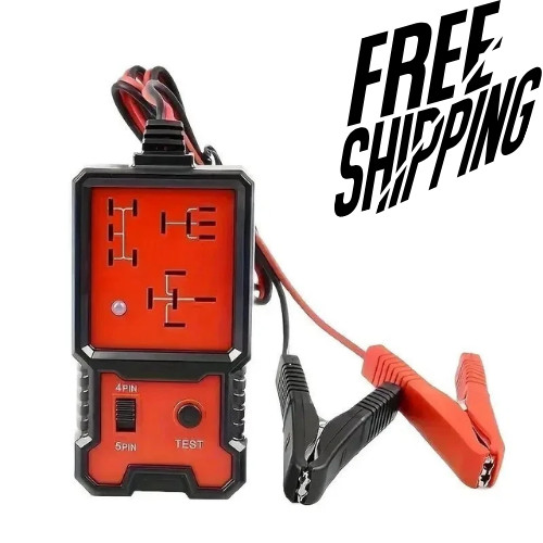 12V 24V Automotive Relay Tester 4 Pin 5 Pin Car Diagnostic Tool Universal New