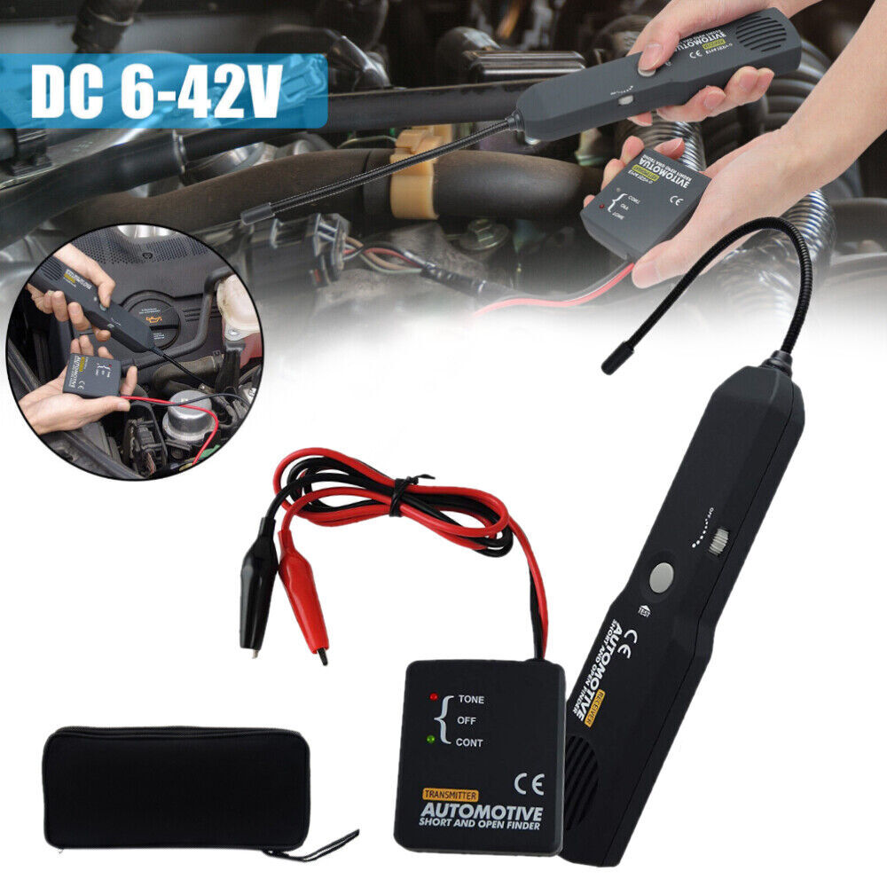 6~42V Digital Automotive Wire Finder Short Open Circuit Tester Cable Car Scanner