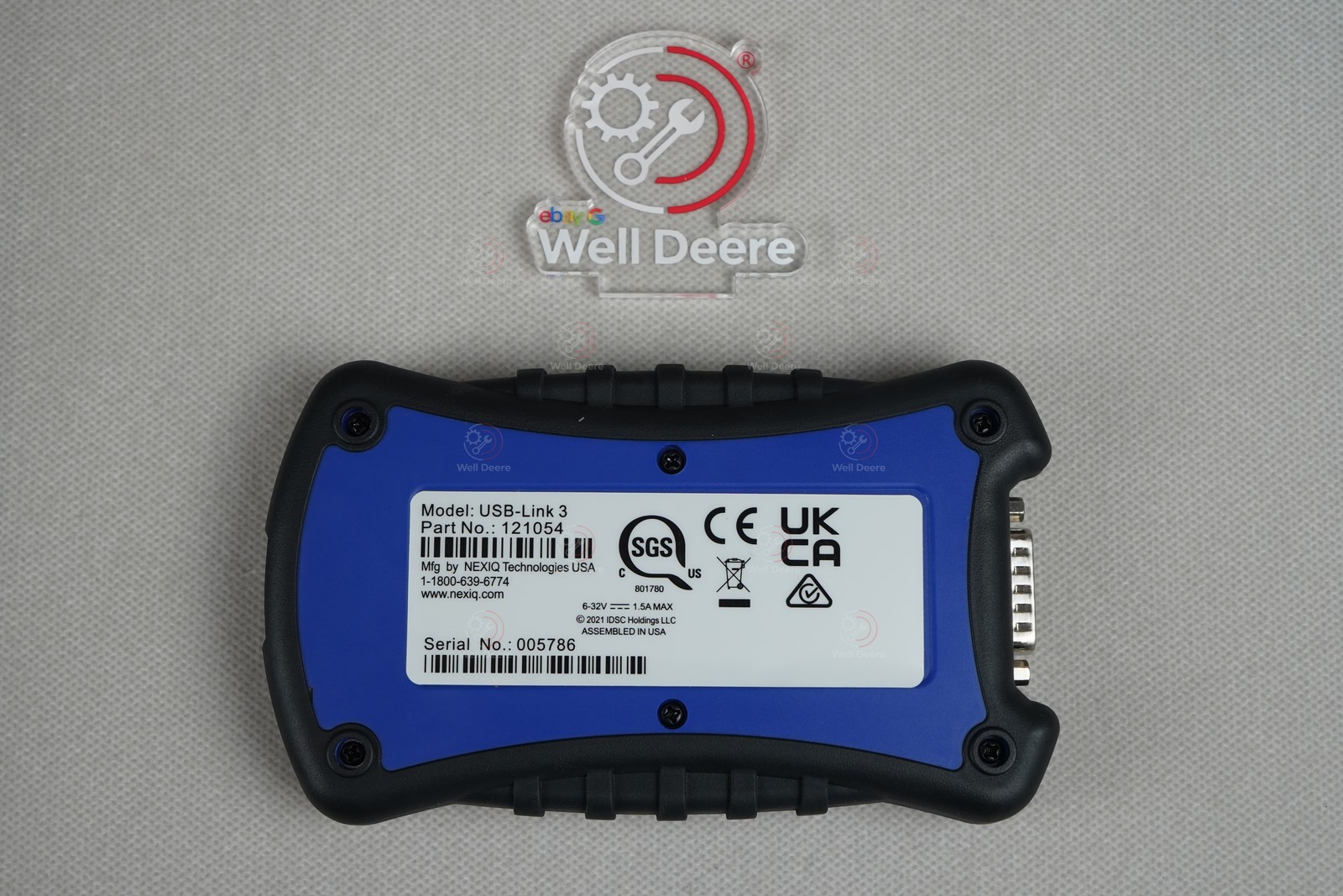 NEXIQ Technologies 121054 USB-Link 3 Wired with John Deere V5.4 software +tablet