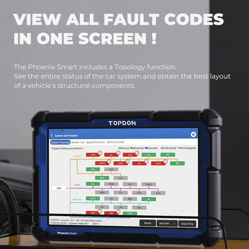 2026 TOPDON Phoenix Smart + Scope + T-Ninja Box OBD2 Scanner Key Programmer IMMO