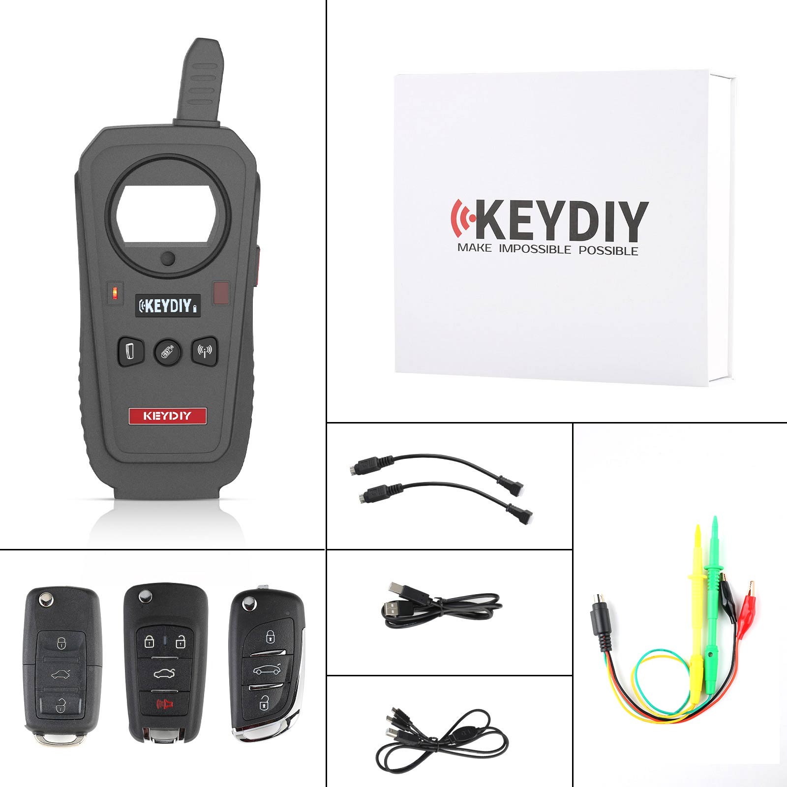 KEYDIY KD-X2 Key Progarm Remote Maker Unl-o/cker & Generator Transponder Clo-ne
