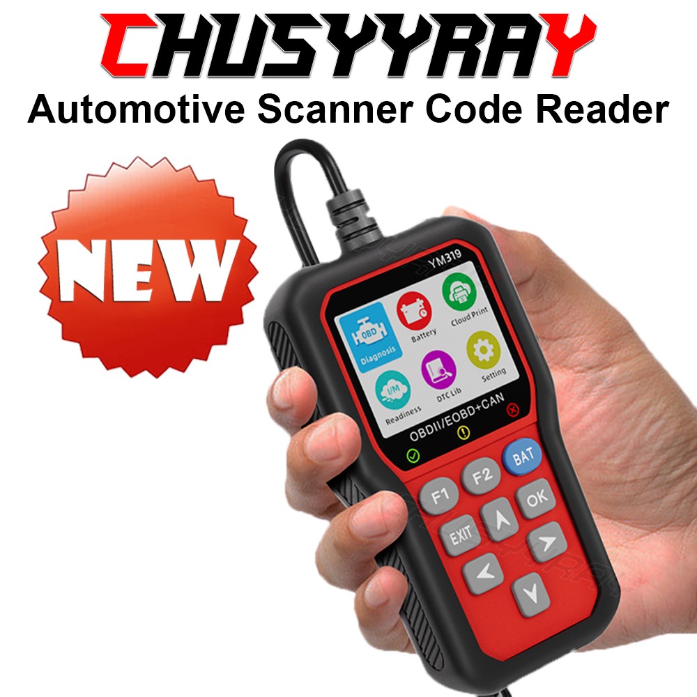 OBD2 Scanner Diagnostic Engine Car Code Reader – Car OBDII/EOBD Diagnostic Tool