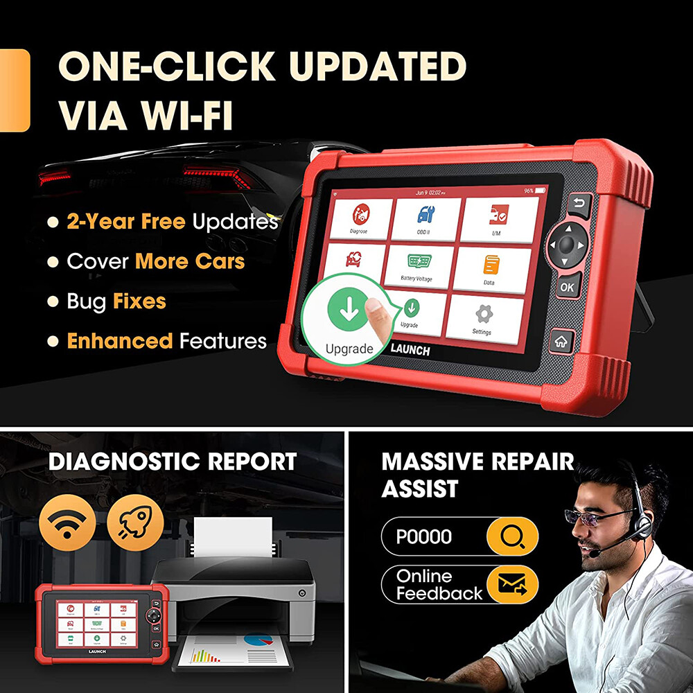 LAUNCH X431 CRP919E OBD2 Bidirectional Scanner Full System Diagnostic Key Coding