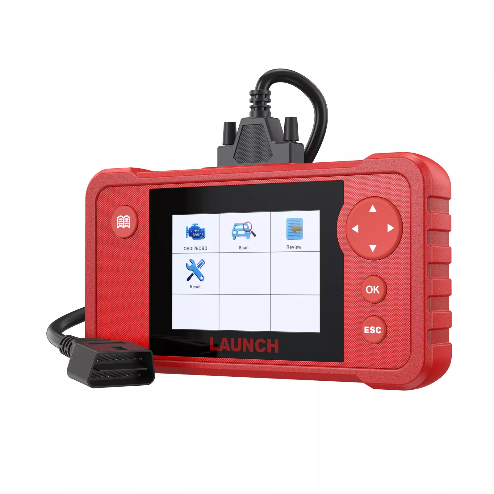LAUNCH VII+ OBD2 Scanner Check Engine Transmission Car Diagnostic Tool ABS SRS