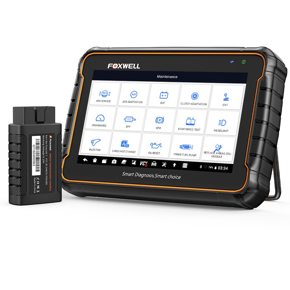 Foxwell GT60 Diagnostic Tool Full System BiDirectional OBD2 Scanner BT 32GB