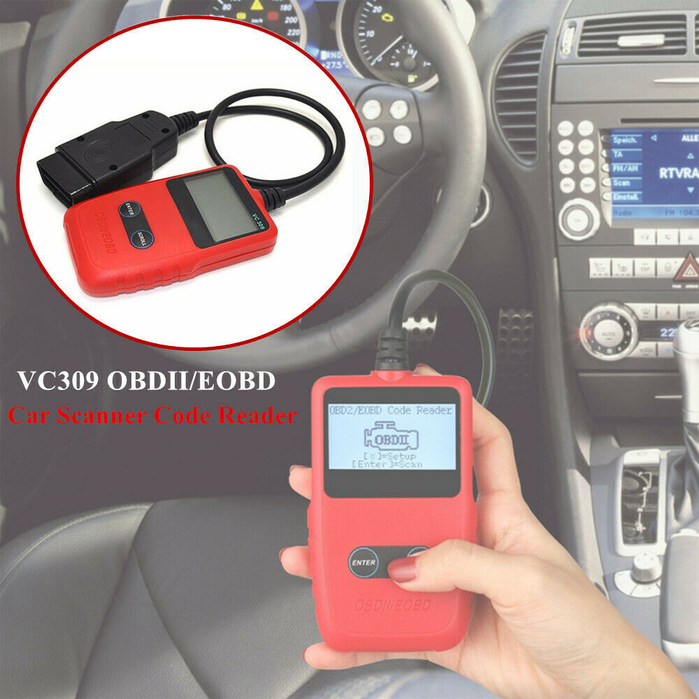 Automotive OBD2 Code Reader Check Engine Car Scanner OBDII EOBD Diagnostic Tool