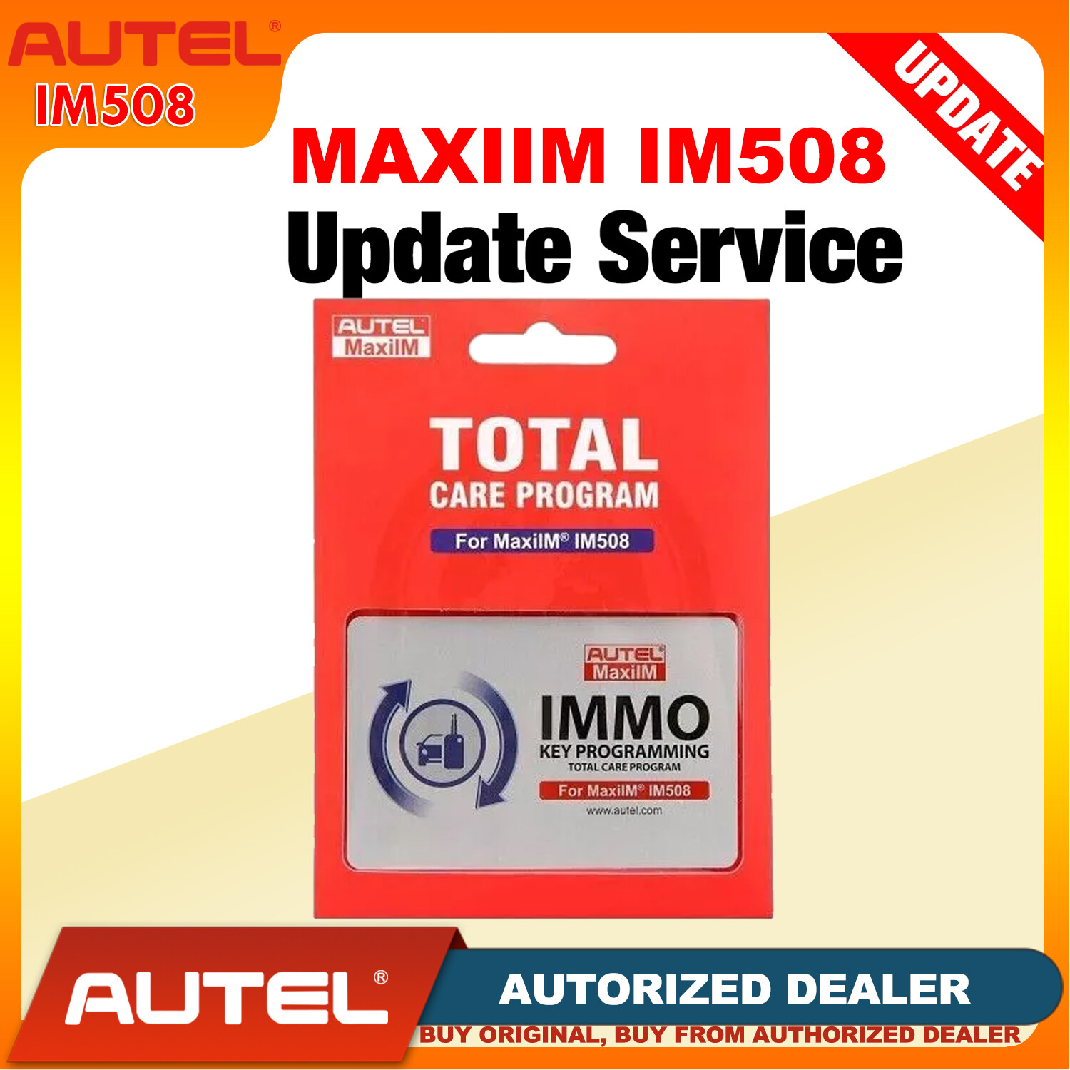 Autel MaxiIM IM508 【1 Year】UPDATE Software Update Total Care (TCP) 12 Month
