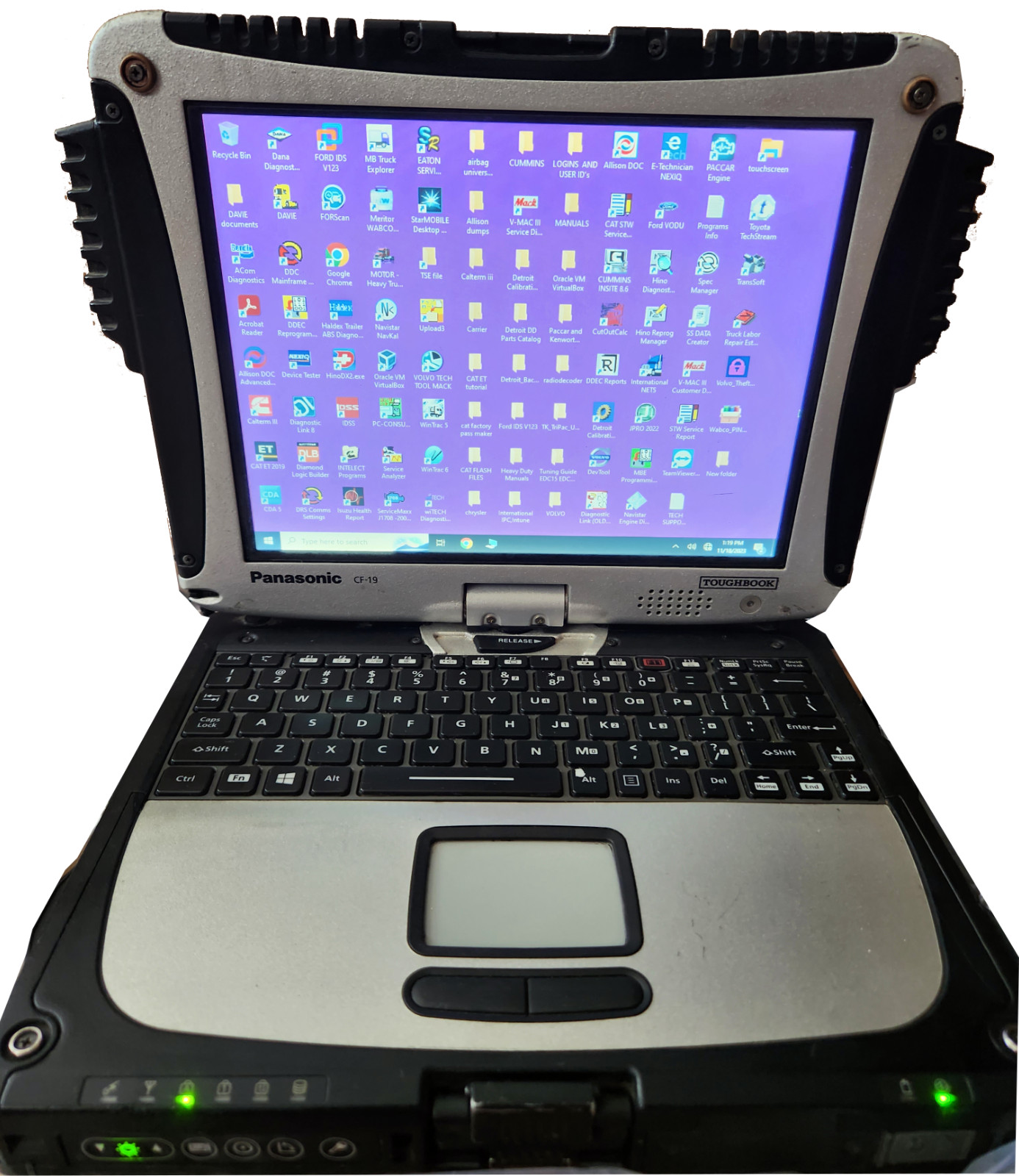 Diesel Diagnostic Tool Scanner Semi Truck Peterbilt, Mack, Volvo, Detroit,CAT 3