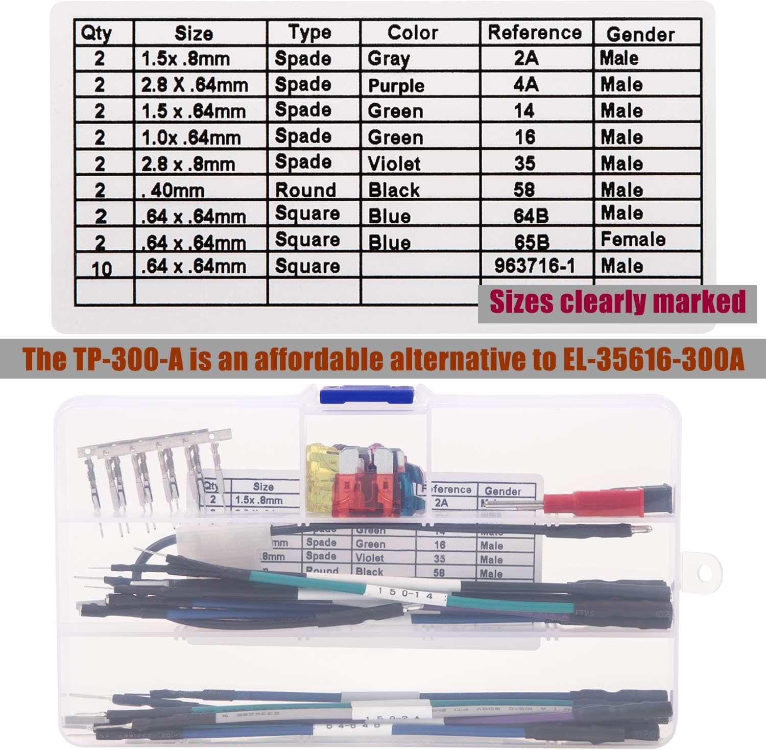 for GM Vehicles TP-300-A Terminal Test Probes Kit Alt. for EL-35616-300-A, 35616