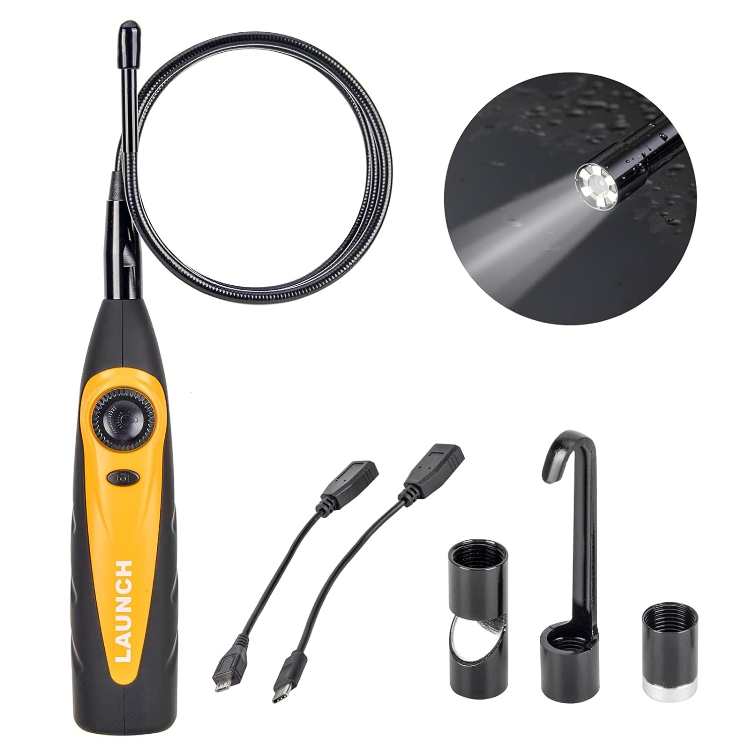 Launch VSP-600 Inspection Camera Videoscope with LED Illumination Endoscope USA