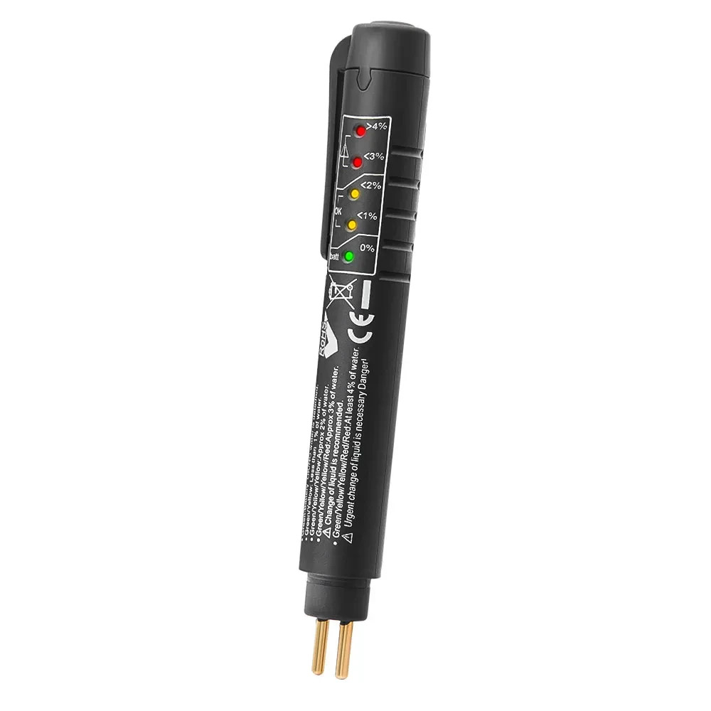 Brake Fluid Tester Pen DOT 3/4/5 with 5 LED Auto Diagnostic Tool