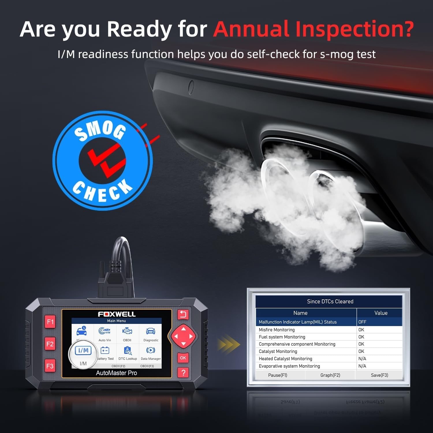 BLCKTEC 460T OBD2 Scanner Car Code Reader Engine ABS SRS Transmission Diagno…