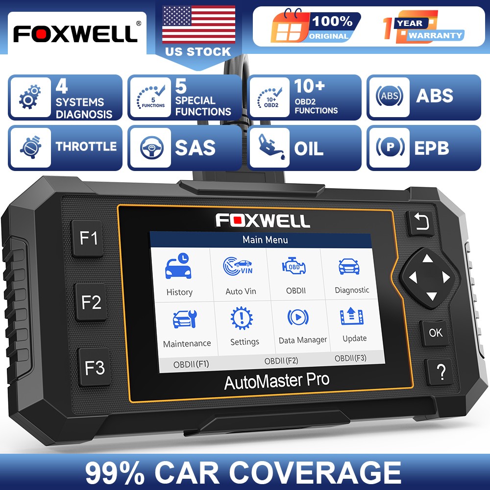 Free WIFI Update Car OBD2 Scanner ABS EPB SAS OIL Reset 4 System Diagnostic Tool