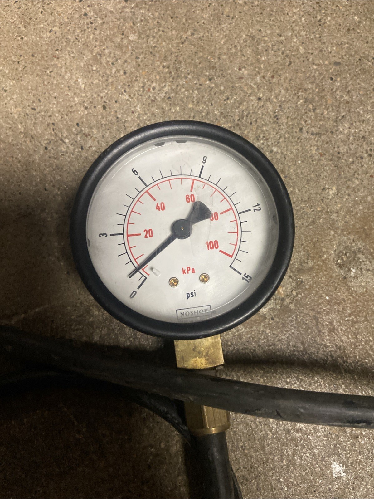 Kent Moore J-28552-A 6.5L Diesel Fuel Pressure Gauge Tool