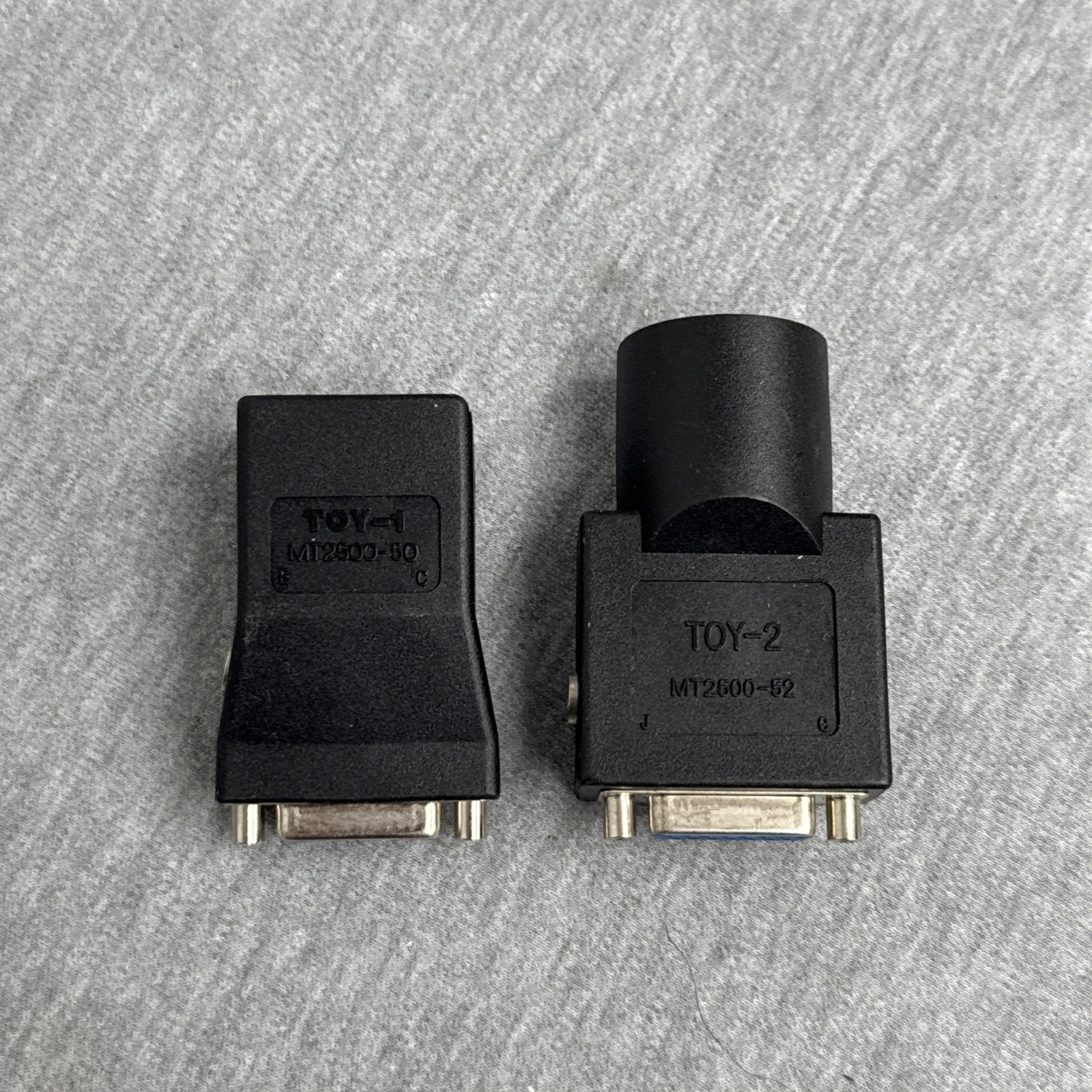 Snap-On MT2500 Diagnostics Scanner Adapters MT2500-50 TOY-1 / MT2500-52 TOY-2