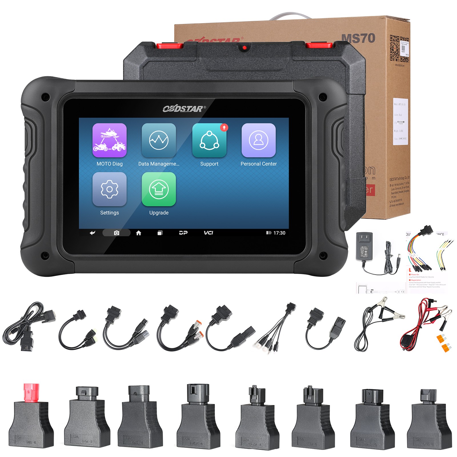 OBDSTAR MS70 New Motorcycle Scanner Diagnostic Snow mobile/ATV/UTV Code Reader