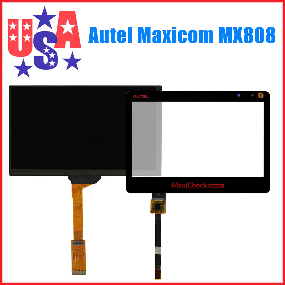 NEW 7” LCD Digitizer Touch Screen Panel Replacement For Autel Maxicom MX808