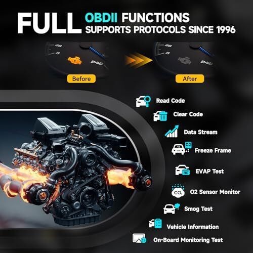 2026 DND Echo OBD2 Scanner Bluetooth Code Reader Full System Car Diagnostic Tool