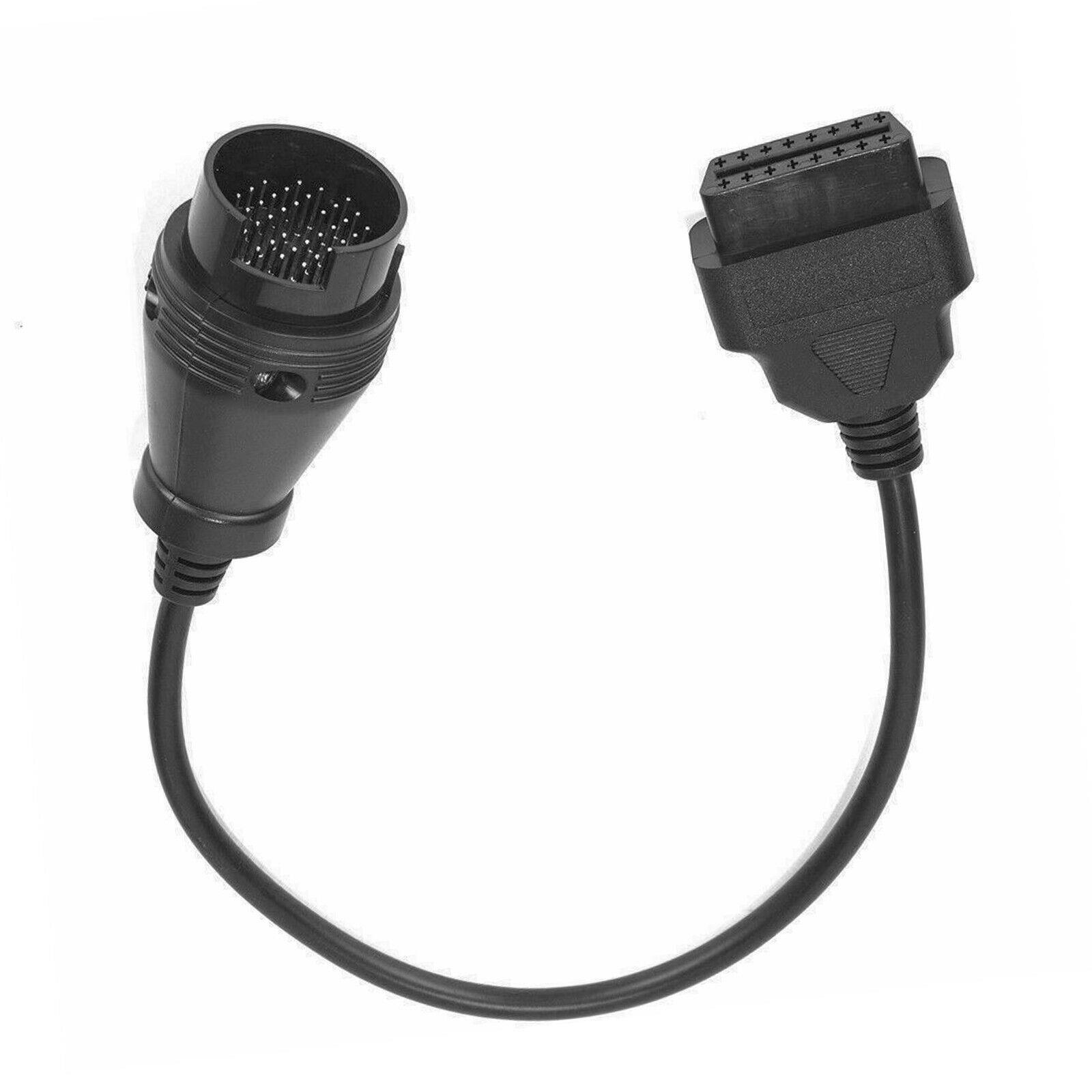 Diagnostic OBD1 38 Pin Male to OBD2 16 Pin Female Adapter Cable For Iveco Truck