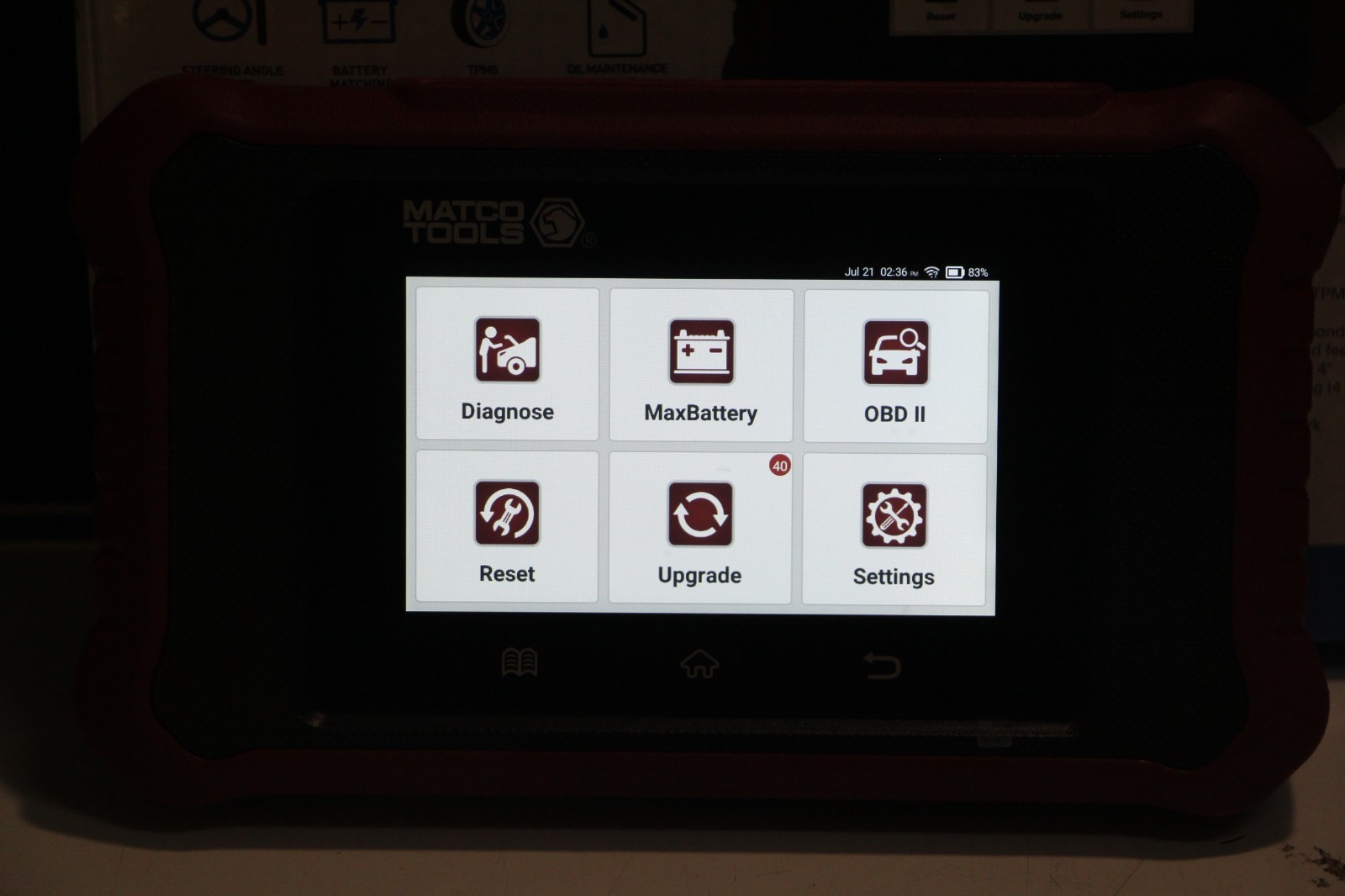 Matco Maximus code reader 2 MAXCRPRO