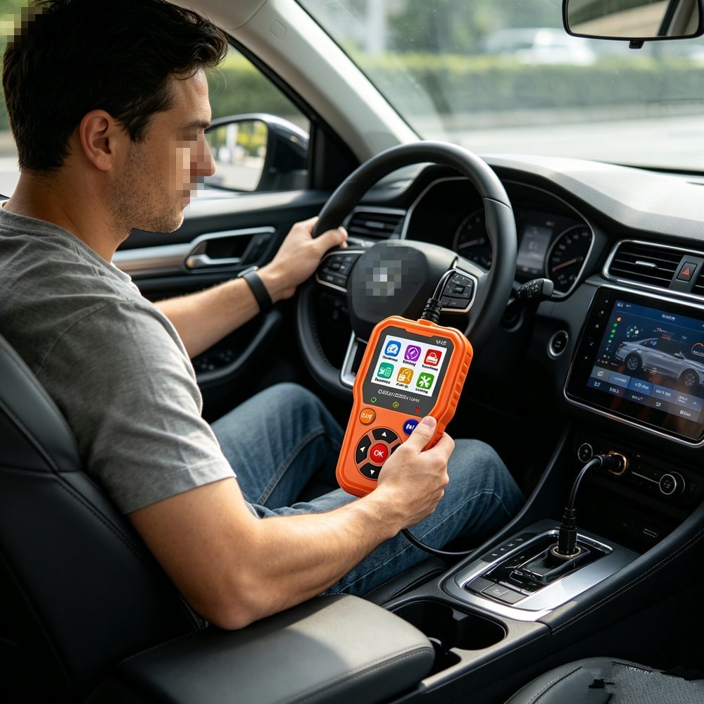 OBD Car Scanner Diagnostic Tool Professional Code Reader with Live Data Stream