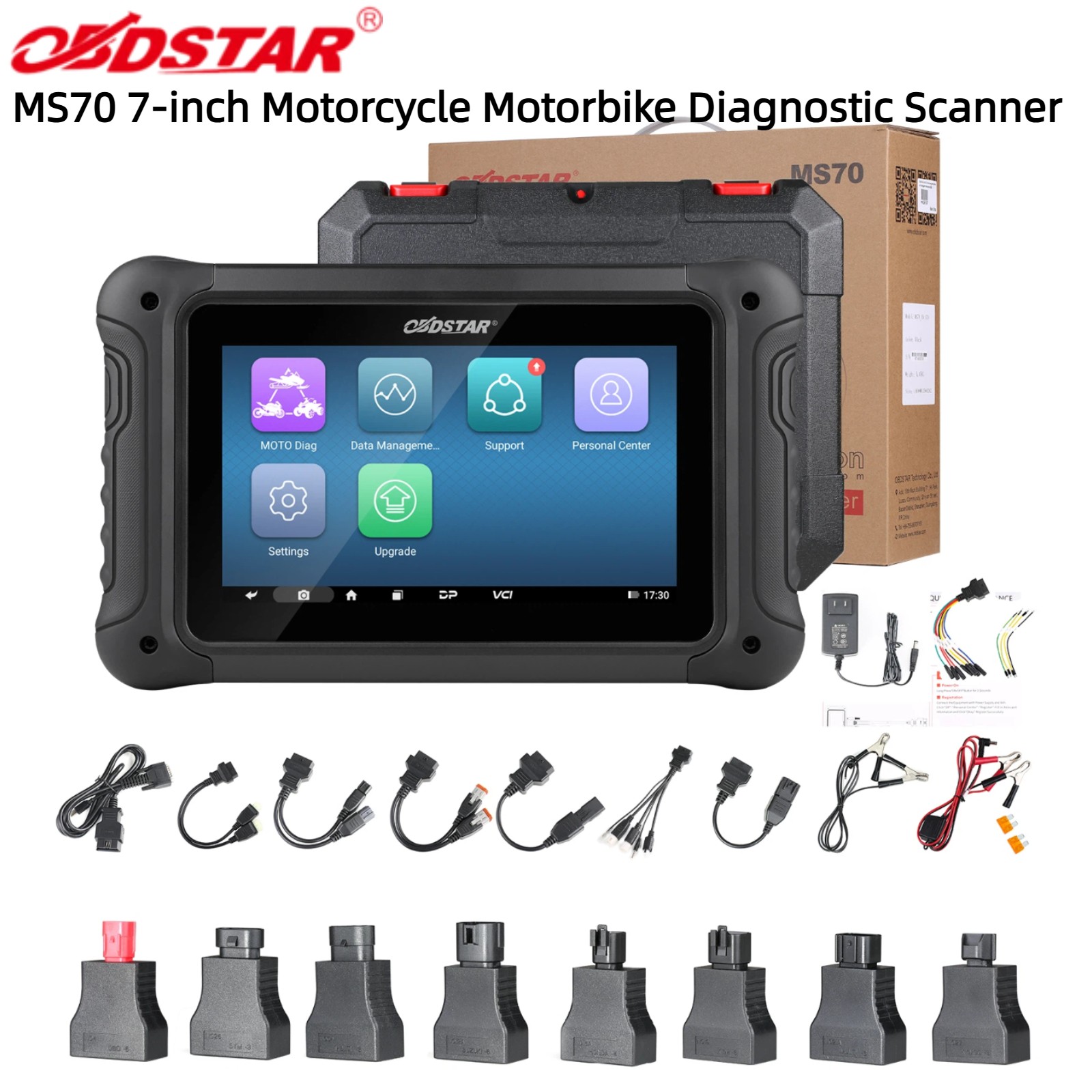 OBDSTAR MS70 for Motorcycle Snowmobile ATV UTV Diagnostic Scanner Code Reader