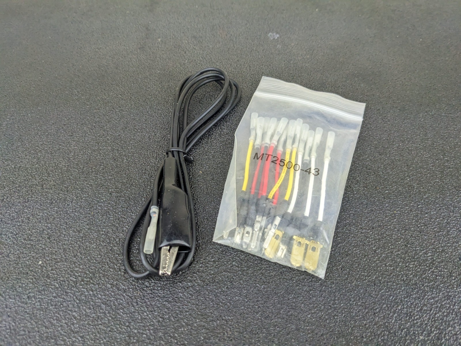 #bo362 Snap On Scanner Lead Adapter Set MT2500-43 W/Alligator Clip NEW