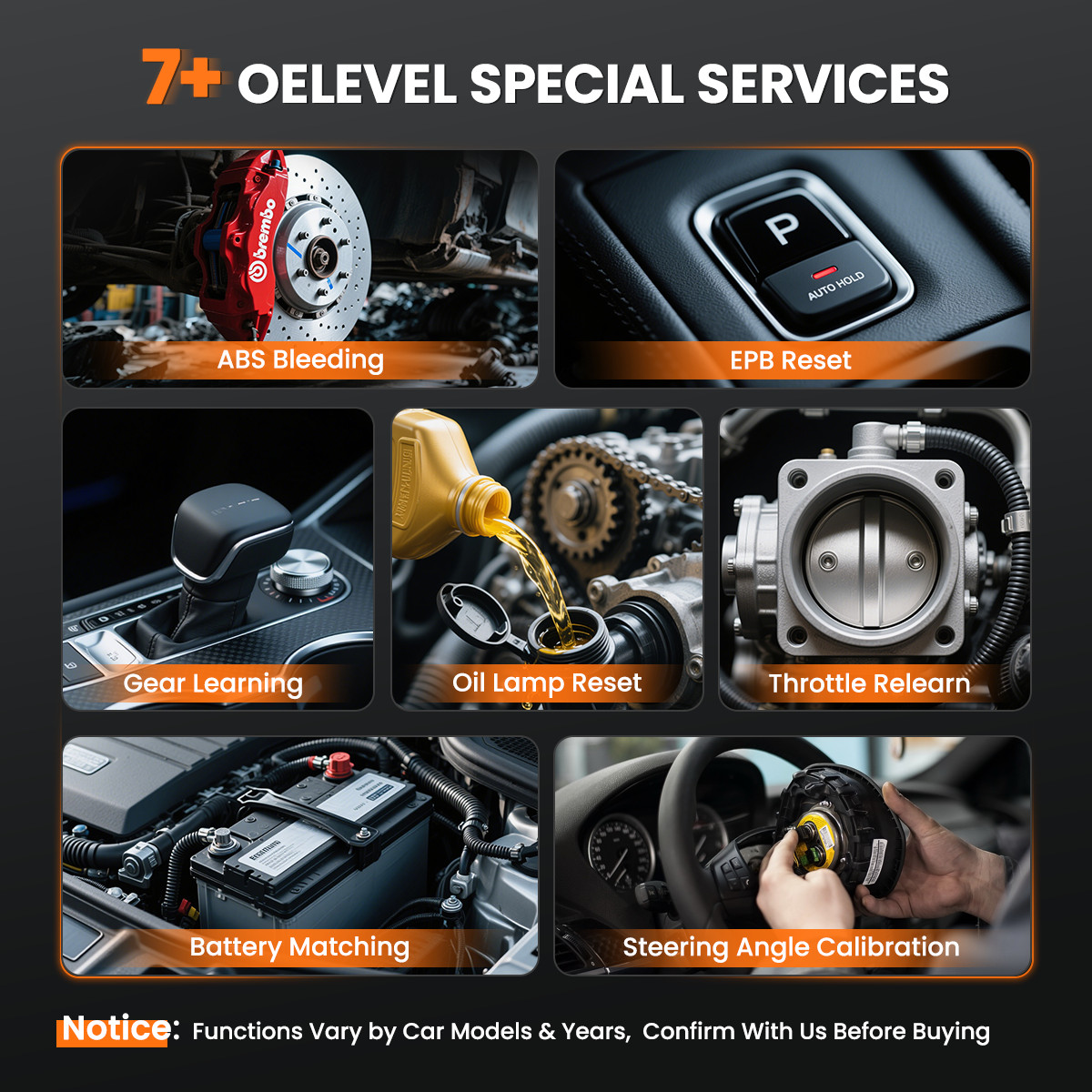 Bidirectional OBD2 Diagnostic Tool Car Scanner ABS SRS Engine TCM Active Test