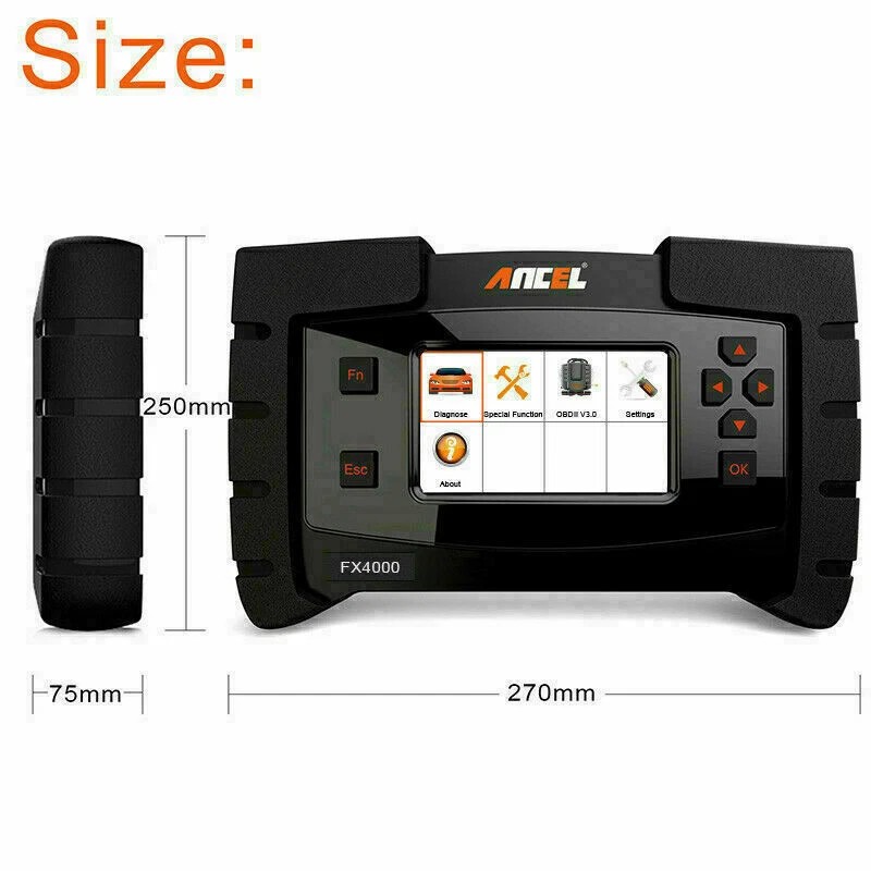 ANCEL FX4000 For BMW OBD2 Full System Car Diagnostic Tool Oil EPB Service Reset