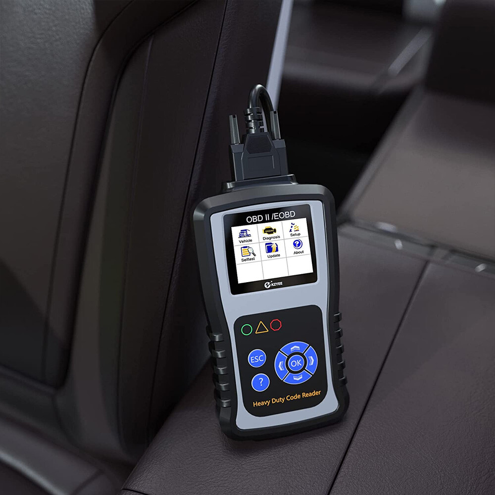 Truck & Car 2 in 1 Code Reader Heavy Duty Diesel Scanner Full System For Detroit