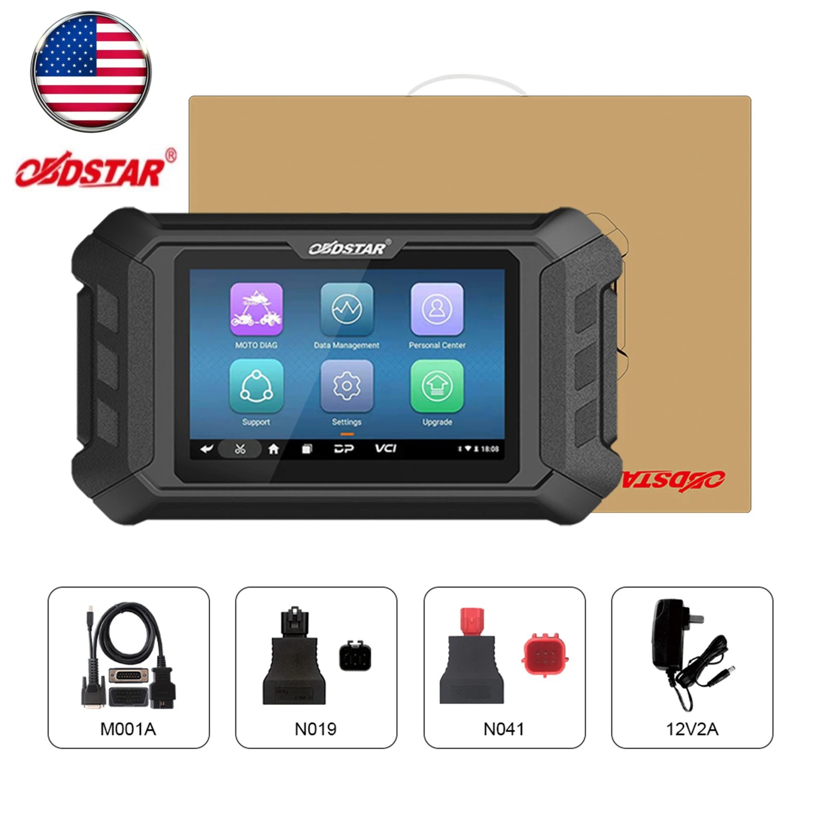 OBDSTAR iScan For KTM/HUSQVARNA Motorcycle Scanner Diagnostic Tool Code Read US