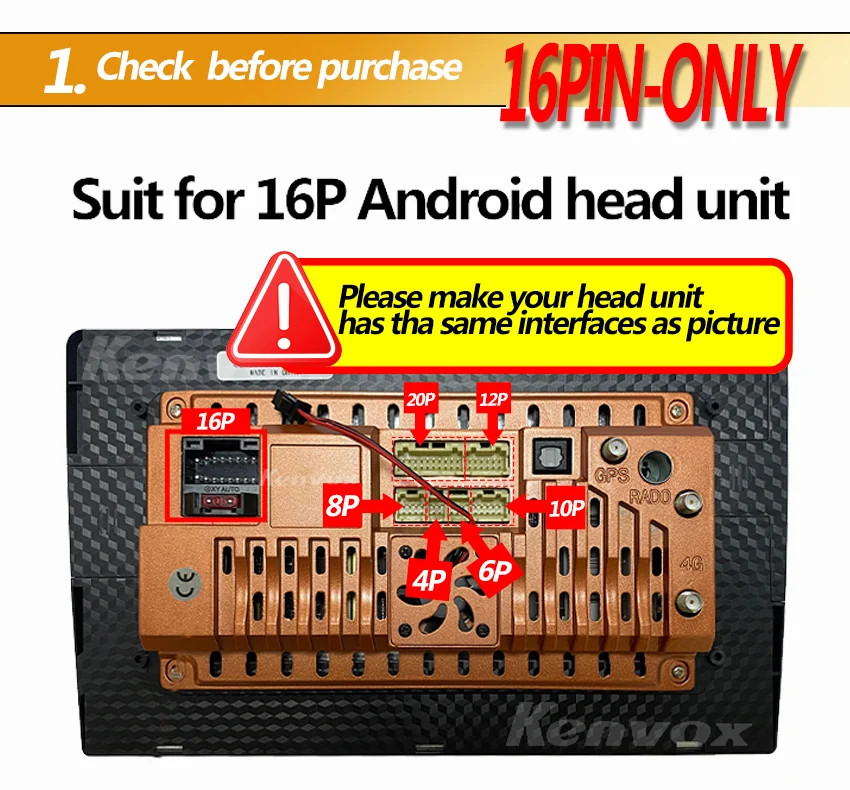 Android Car Radio CAN Bus Decoder for Honda Civic, with Pin HarnessCable Adapter
