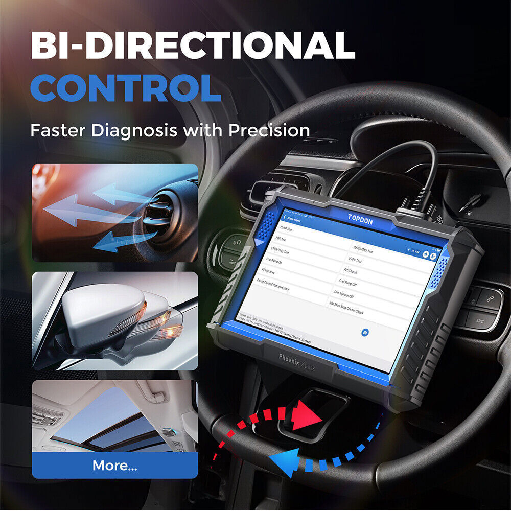 2025 TOPDON Phoenix XLink OBD2 Diagnistic Scanner for Automotive Wi-Fi