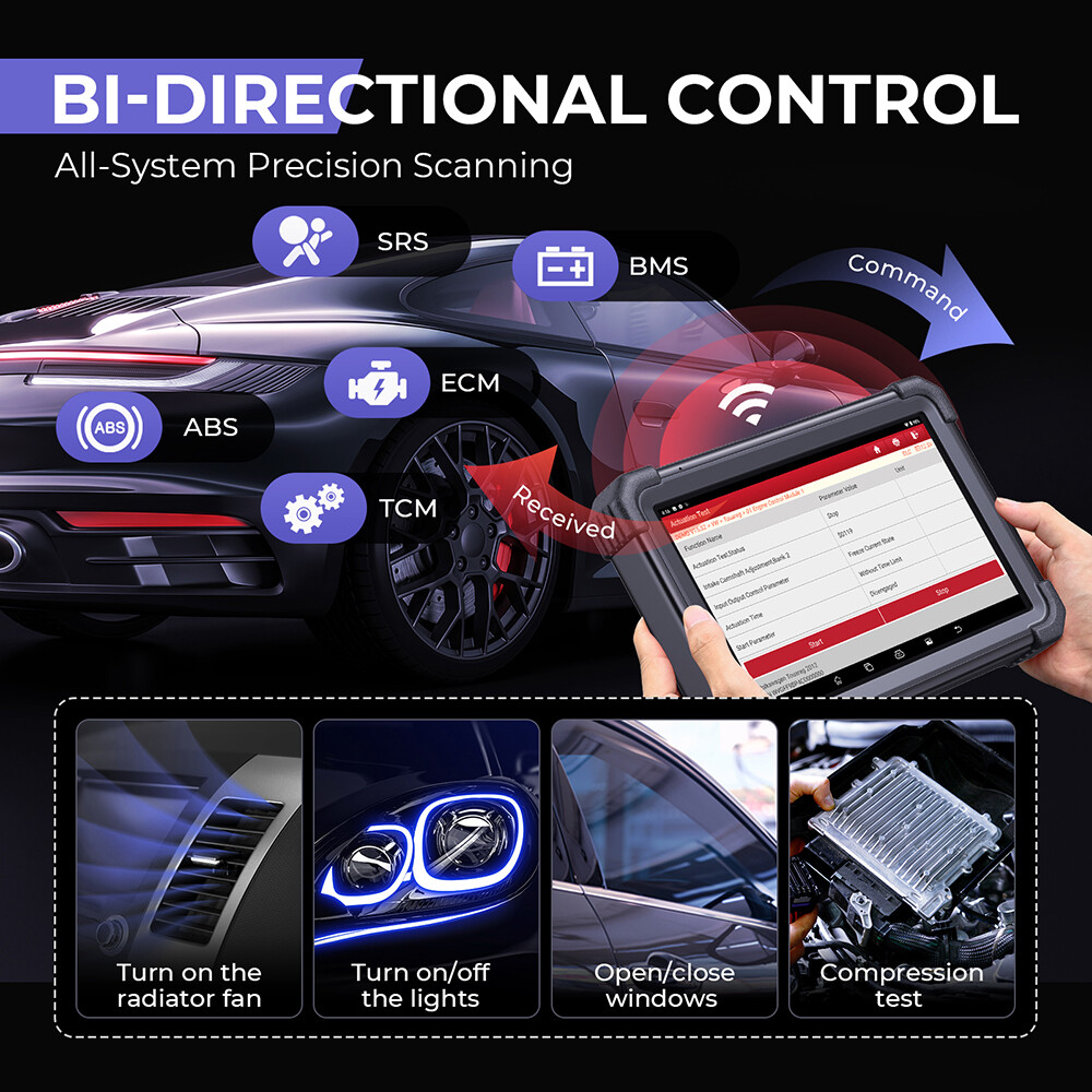 Launch X431 PRO3 APEX PRO5 Bidirectional Scan Tool Diagnostic Scanner Key Coding