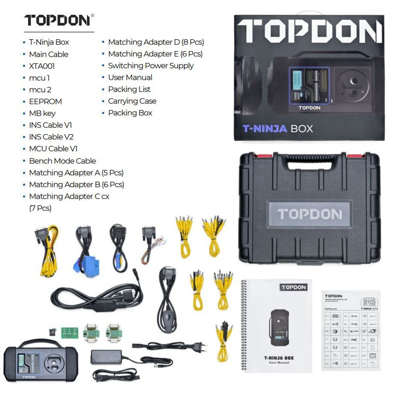 TOPDON Phoenix Max + Scope Advanced Coding Programming Scanner for Benz BMW Audi