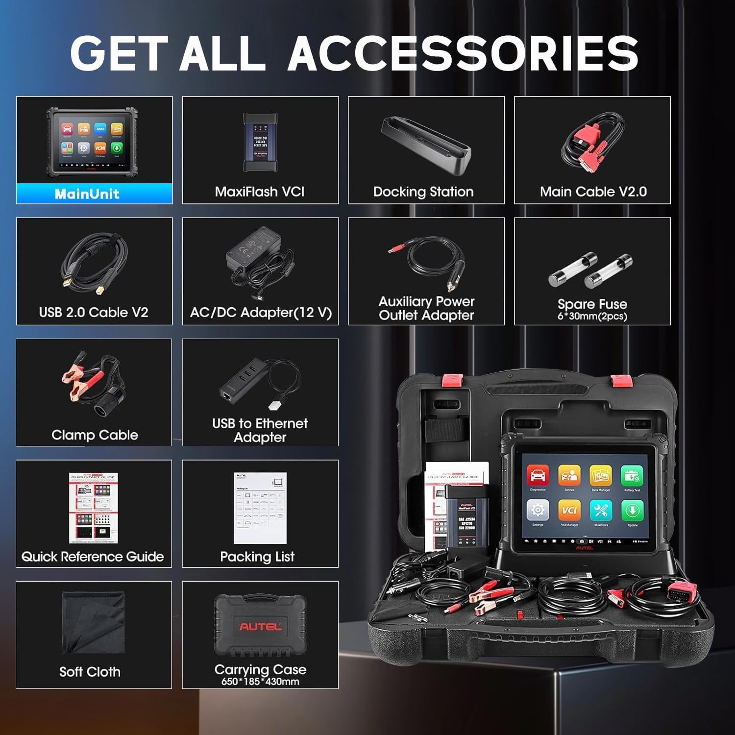🔥🔥🔥【2-Year Update】Autel MaxiSys ULTRA Lite MS919 JVCI 2026 Diagnostic Scanner