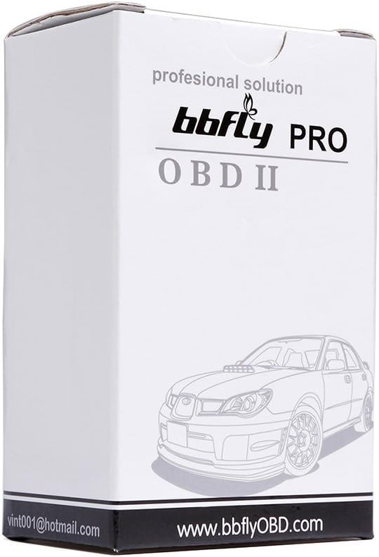 OBDII Splitter with Rotatable Male Port, bbfly-B33 1 to 2 Black