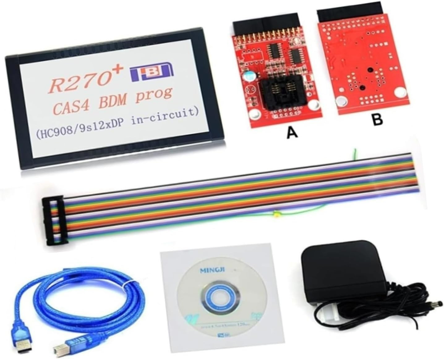 R270+ Programmer CAS4 BDM Prog Automotive Key Programmer Supports V1.20 Software