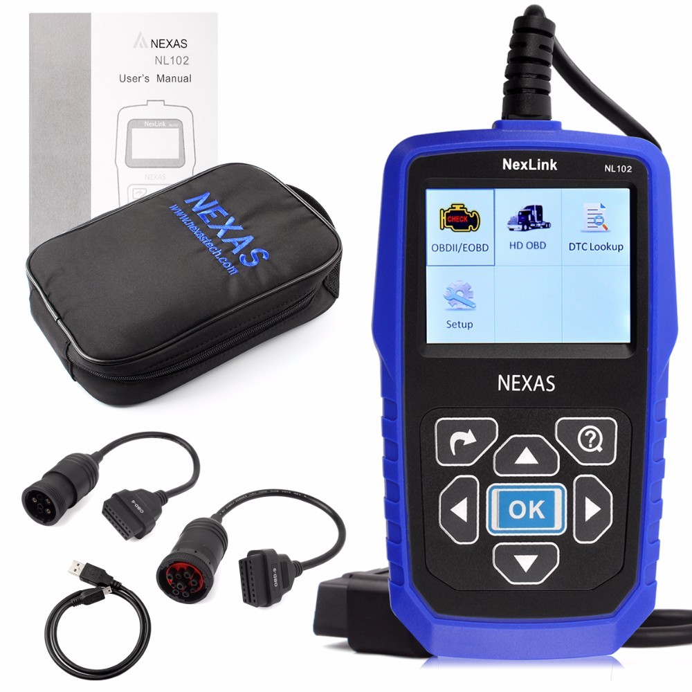 HEAVY DUTY DIESEL TRUCK DIAGNOSTIC SCANNER FIT FOR FREIGHTLINER CODE READER